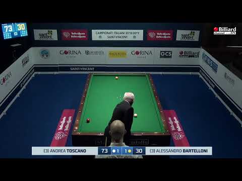 Bartelloni Alessandro VS Toscano Andrea Suan - Campionati Italiani 2018/2019
