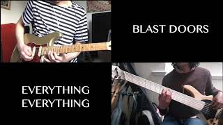 Blast Doors - Everything Everything  Full Cover Play-Through - GuitarBassSandwich