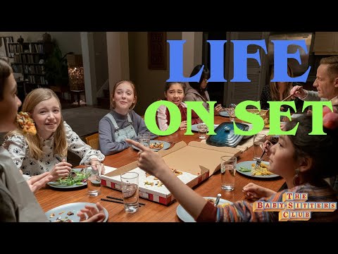A Day In Sophie Grace's Life On Set | The Baby-Sitters Club