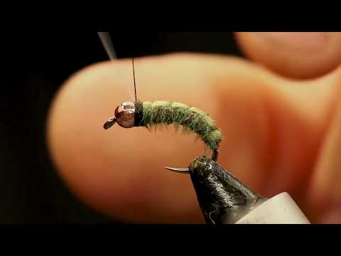 Perhonsidontaa - Fly Tying - Furry foam larva