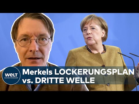 LAUTERBACH: "Lockerungsplan ist Konsens" doch "die dritte Welle kommt!" | WELT INTERVIEW