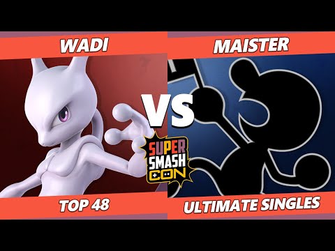 SSC Fall Fest Top 48 - WaDi (Mewtwo) Vs. Maister (Game & Watch) SSBU Ultimate Tournament