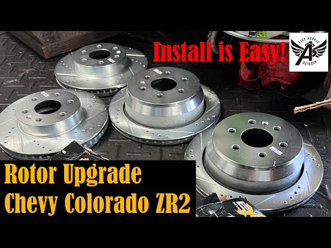 How to Replace the Rotors on a Chevy Colorado ZR2