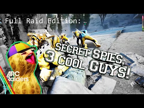 TheBurntPeanut crew goes Secret Spies Strategy with Hilarious Outcome! #arcraiders #theburntpeanut