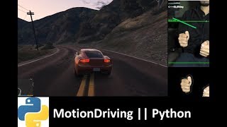 Driving in GTA 5 using motion recogniton || Python OpenCV