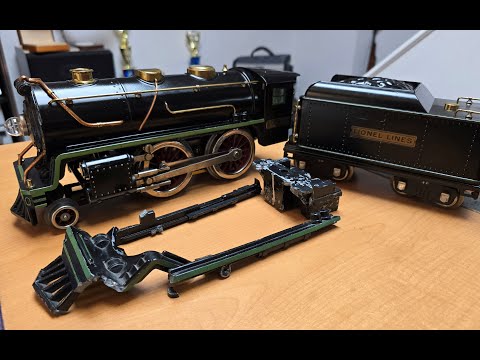 Vintage Lionel Standard Gauge 384 review, now back in service. #lionel #modeltrains #train