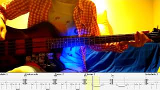 Hairspray Queen – Nirvana – Bass cover with tabs (4k)