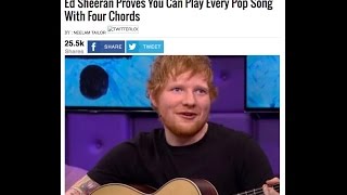 OMG ED SHEERAN STOLE FOUR CHORDS FROM THE AXIS OF AWESOME