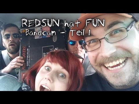 REDSUN hat FUN - Bandcam Teil 1 (im B.A.Rocktikum in Güstrow)