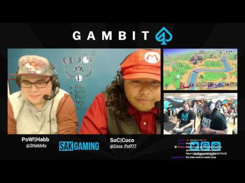 Gambit April Pools - Chain (Greninja) vs Juandoken (Luigi)
