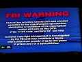 Anchor Bay FBI Warning Screen