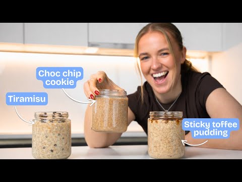 High Protein Overnight Oats for Fat Loss (3 Recipes That Tastes Like Dessert)