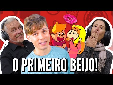 IDOSOS REAGEM A GATO GALACTICO - MEU PRIMEIRO BEIJO 💋Histórias da Minha Infância !