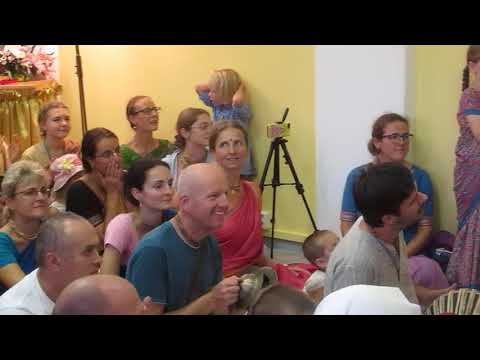 HH Bhaktivaibhava Swami | Kirtan | Prague