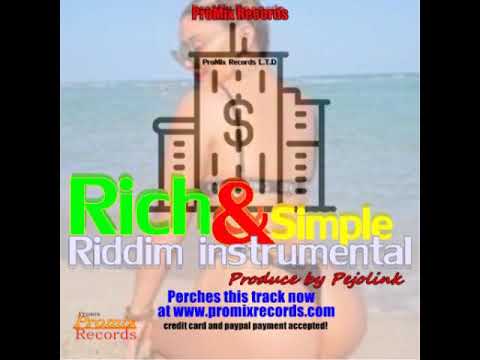 ProMix Records - Rich & simple riddim instrumental demo(Prod.By Pejolink)May 2019.mp4