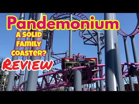 Video review of Pandemonium by Roller Coasters of Thailand