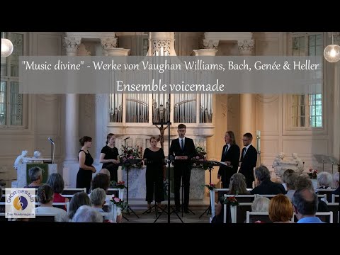"Music divine" - Werke von Vaughan Williams, Bach, Genée & Heller | Ensemble voicemade