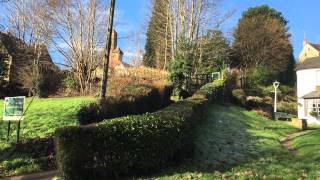 Redhill, Surrey, on a beautiful winter's morning