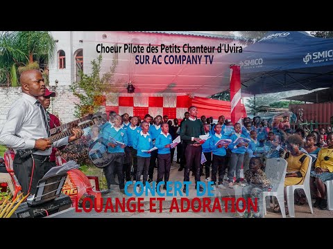 Concert live de louange et d’adoration – Chœur Pilote des Petits Chanteurs d’Uvira – le 09/01/2022