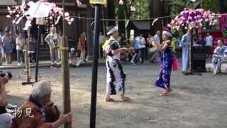 preview picture of video '2012年 小津獅子舞太刀(3/9)－太刀遣い(天然理心流棍法(棒術))(2/4)'
