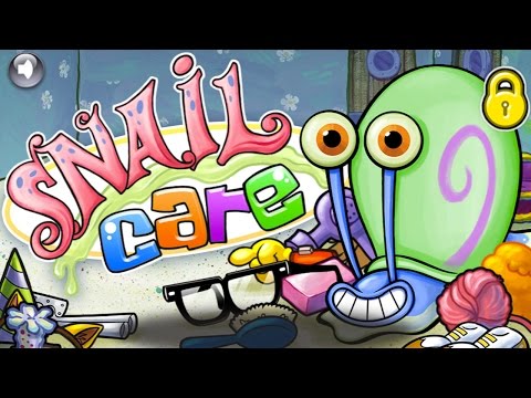 SpongeBob Squarepants: Snail Care - Say Hello To Lady CoolFish (Playthrough, Gameplay) Video