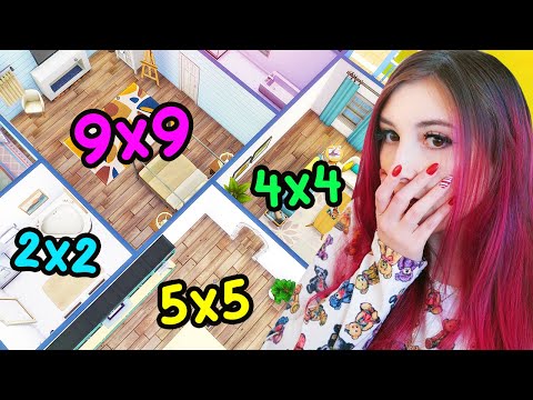 The Sims 4 but Each Room is a Different Size