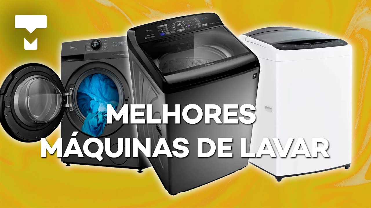 TOP 7 MELHORES MÁQUINAS DE LAVAR ROUPA em 2025