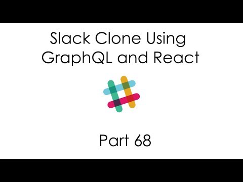 Slack Clone Using GraphQL and React Introduction