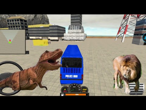 Us Police Offroad Bus Driving– Police Duty Officer Transporter Bus - Android Gameplay Video #56