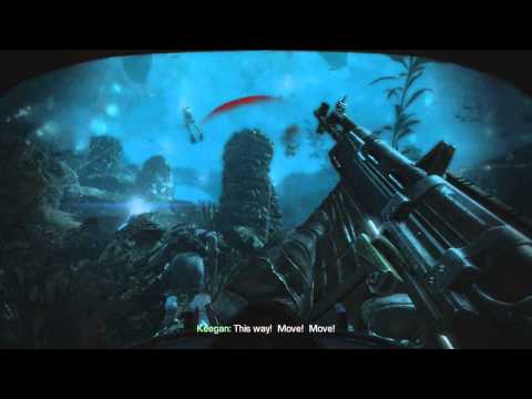 Call of Duty Ghost Walkthrough Part 12: Into The Blue Shark Attack!!!