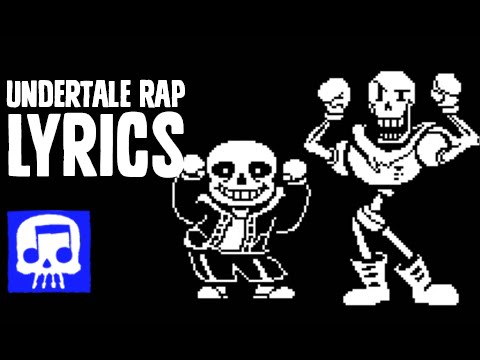Sans and Papyrus Song LYRIC VIDEO - An Undertale Rap by JT Music - "To The Bone"