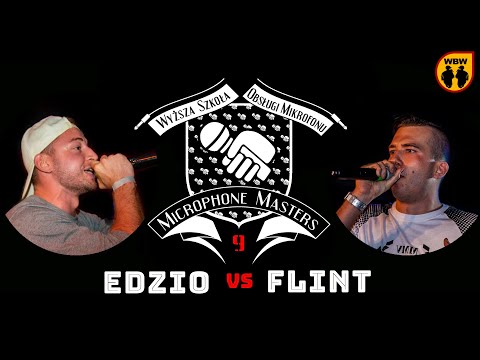 Edzio 🆚 Flint 🎤 Microphone Masters 9 (freestyle rap battle)