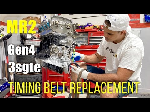 1991 Toyota MR2 3SGTE Gen4 - Replacing the Timing Belt, Pulleys & Seals