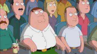 Family Guy - say the title of a movie in the movie