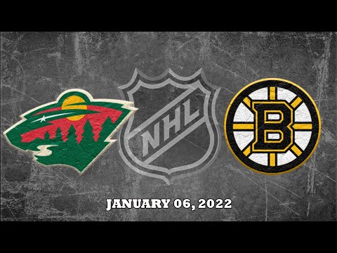 NHL Wild vs Bruins | Jan.06, 2022