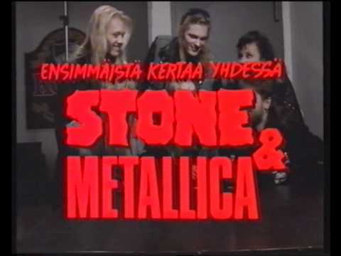 Metallica  & Stone @ Rockstop 1988 (Finnish television)