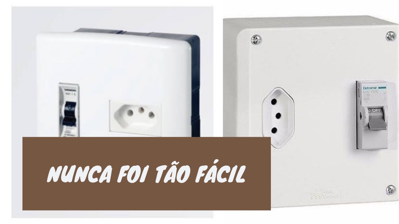 COMO INSTALAR CAIXA COM TOMADA E DISJUNTOR PARA AR-CONDICIONADO