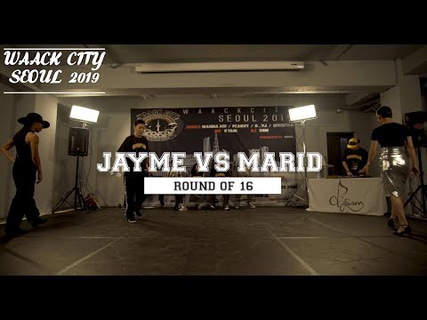 JAYME(W) VS MARID_ROUND OF 16_2019 WAACK CITY SEOUL