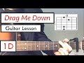Drag Me Down - One Direction | Guitar Tutorial ...