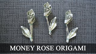 My MONEY ROSE | Beautiful Dollar Origami | Tutorial DIY by NProkuda