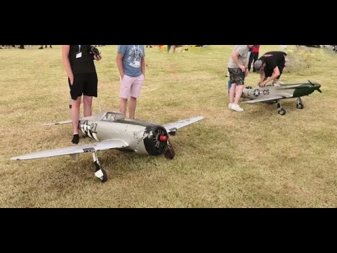 P-47 THUNDERBOLT MEISTER - P-51 MUSTANG RIPMAX DISPLAY AT WESTON PARK INTERNATIONAL - 2023