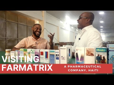 Visiting Farmatrix - a Pharmaceutical Company, Haiti