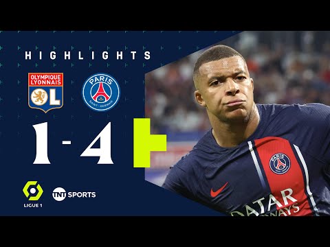 Kylian Mbappé Strikes Twice In First-Half Blitz! | Lyon 1-4 PSG | Ligue 1 Match Highlights
