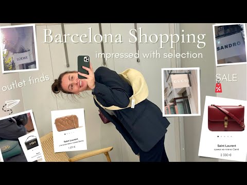 Shopping Barcelona Outlet | Gucci Prada YSL Loewe and a bit of Cos & OtherStories | La Roca Village