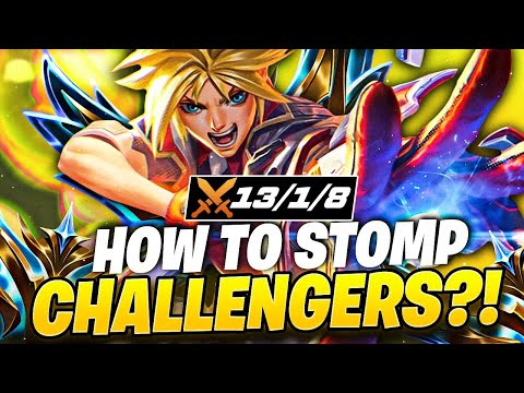 Ezreal stomps Challenger after winning lane - Carry with Ezreal Patch 13.16