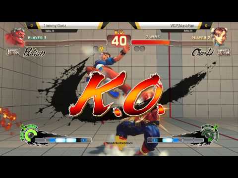 TXS2015 - Tommy Gunz ( Hakan/Seth ) vs VGP|Nashfan ( Chun ) CPT USF4 Pools