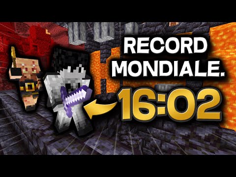 HO FATTO RECORD MONDIALE NELLE SPEEDRUN DI MINECRAFT! (ULTIMA VERSIONE)