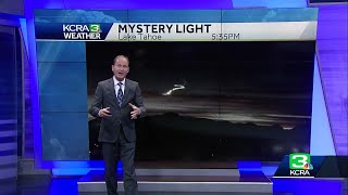 Mysterious light streaks across NorCal sky; What was it?