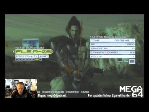 Mega64 Poorly Played Stream 35 - Jake's Call, PS4 & Metal Gear Rising: Revengeance