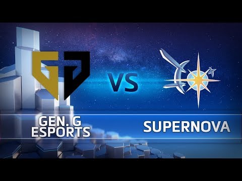 HGC 2018 KR – Phase 2 Week 7 – Supernova vs. Gen.G – Game 1